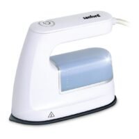 Sanford Compact & Portable Steam Iron With Ceramic Non-Stick Soleplate and Continuous Steam, Travel Friendly 110 ml 1200 W SF43SI BS White