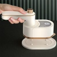 MIXDE Foldable Mini Iron 50ml Water Tank Wet Dry Steam Iron for Clothes Fabric Wrinkle