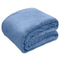 T G H Flannel Fleece Double Size 220x240cm for All Season Fluffy Blanket Warm Bed Blanket Throw for Sofa & Bed Comfortable and Soft Blanket