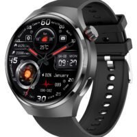 PRO smart watch GT4 PRO with Bluetooth calling function (answer/make calls), fitness tracking watch with sleep monitoring function, suitable for iPhone/Android, IP68 waterproof (Midnight Black)