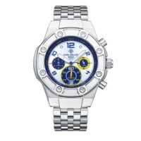 KARL KELLER Men's Chronograph Square Shape Stainless Steel Wrist Watch KKNV1201 - 46 Mm