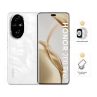 200 Pro Moonlight White 5G Dual SIM 12GB RAM 512GB With Free Choice Watch + 1 Year Screen Protection - Middle East Version