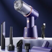 Generic Huake Car Vacuum Cleaner, Portable Handheld Vacuum Air Duster, Cordless Mini Vacuum Cleaner & Air Duster,High Power HandHeld Vacuum Cleaner for Car, Home, Sofa, Carpet, Bed for Car,  Office, Pet