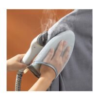 OASIS-TH Steamer Gloves, Garment Steamer Ironing Glove, Waterproof Anti Steam Mitt with Finger Loop, Complete Care Protective Garment Steaming Mitt, Heat Resistant Gloves for Clothes Steamers