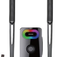 Faster XB8500 2.1 CH Home Theater Multimedia Speaker with Wired Subwoofer 90W Powerful Output - Dedicated Sound Mode, Deep and Thrilling Bass, Dolby Digital Embedded - Multi Color LED Display - Supporting Bluetooth, AUX, USB & Remote