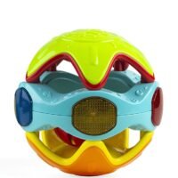 Generic Baby Rolling Grasping Ball Crawling Educational Toy With Light and Music for Baby Boys and Girls