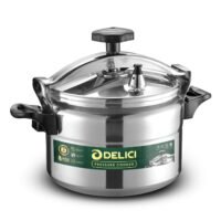 DELICI Aluminum Pressure Cooker 11L , Fast, Efficient, and Safe Cooking with Durable Body, Safety Locking Mechanism, Arabic cooker