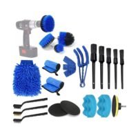 GGEROU 22 Piece Car Cleaning Tools Kit with 5 Car Detailing Brush Set