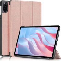 Generic Case for Honor Pad X9 Honor Pad X8 Pro 11.5 inch, Multi-View Angles Function, PU Leather Cover Flip Case (rose gold)
