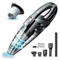 ARNOTEC Handheld Vacuum Cordless High Power 120W 3200pa Vacuum Dust Busters Cordless Rechargeable Portable for Pet Pair/Sofa/Car/Office