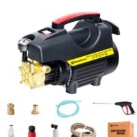 GearZone GearZone 2000W High Pressure 170 Bar Electric High Pressure Home Car Wash Machine, 10 Meters Hose, Compact Design, Pressure Washer for Car & Home