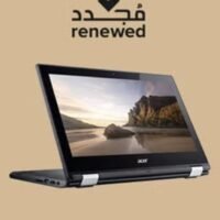 Acer Renewed - Chromebook R11 Convertible 2-In-1 Laptop With 11.6-Inch Touchscreen Display With Google Play Store,Intel Celeron Processor/6th Gen/4GB RAM/16GB SSD/Integrated Graphics English Black