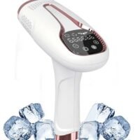 Generic IPL Hair Removal for Women and Men Permanent Hair Removal,Ice Compression Painless Laser Hair Removal Device,0.5s/flash,5 Energy Levels,for all skin colors