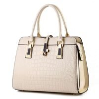 Yolu Crocodile Texture PU Leather Handbag, Women Leather Crossbody Bag