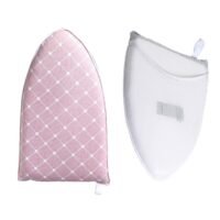 Generic Ironing Gloves for Clothes Steamer Anti Steam Glove, Heat Resistant Small Ironing Board for Handheld Steamer, Waterproof Ironing Mitt with Finger Loop, Garment Steamer Accessories