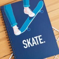 Seventy Five A4 Skate Notebook