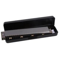 Essence 24-Holes Tremolo Harmonica Mouth Organ Key Of C Rock Jazz Folk Harmonica With Storage Box