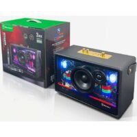 Smart Berry M90 Portable Wireless Bluetooth Karaoke Speaker Stereo Bass Dual Microphone