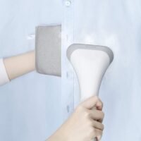 SYOSI Garment Steamer Ironing Glove, Waterproof Anti Steam Mitt with Finger Loop, Complete Care Protective Garment Steaming Mitt, Heat Resistant Gloves for Clothes Steamers