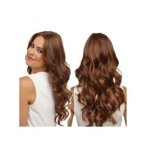 Women's Fashion W-ig,Long Curly Middle Part W-ig,Natural Wavy W-ig