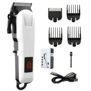 Electric Hair Clipper Hair Cut Machine Wireless Trimmer Men Clipper Rechargeable