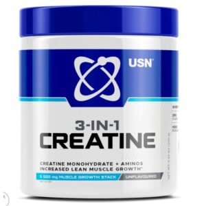 USN 3 in 1 Creatine Monohydrate & Aminos 200g.