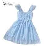 Catpapa Robe Sans Manches En Maille Pour Fille 1-6 Ans