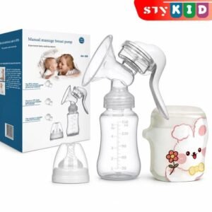 STY Manual Breast Pump with Milk Storage Bags Set BPA-Free Material