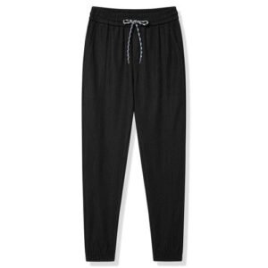 Berrykey Men's Gray Cotton-Polyester Joggers - Casual Smart Fit
